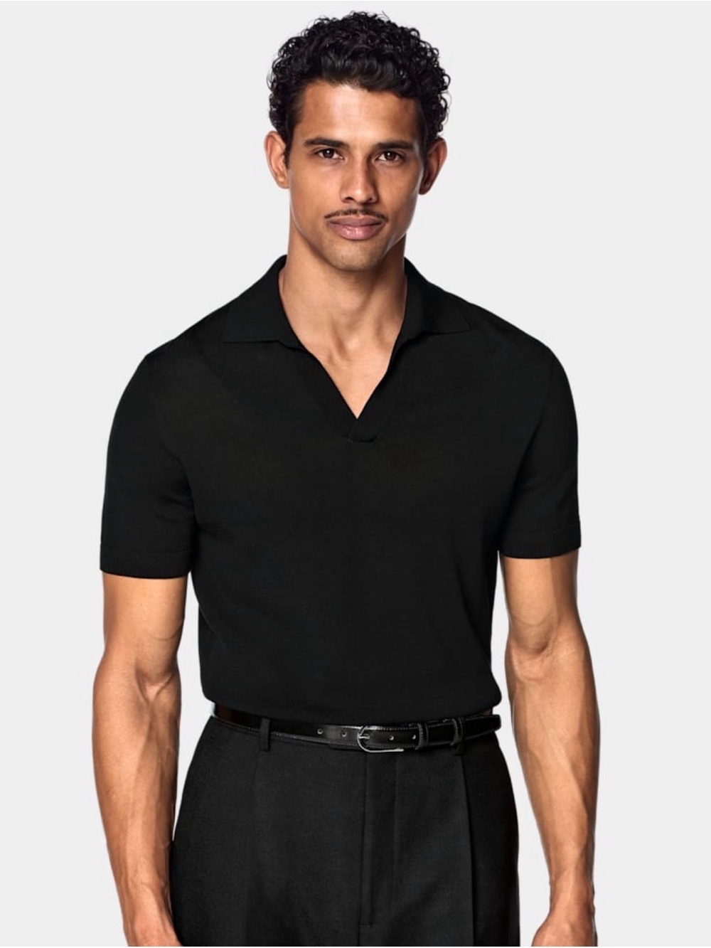 Suitsupply Black polo